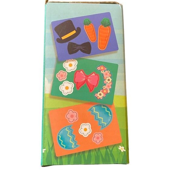 Easter Fun - Mould Your Own Bunny Modelling Putty With Card Accessories , NEW - Picture 3 of 7